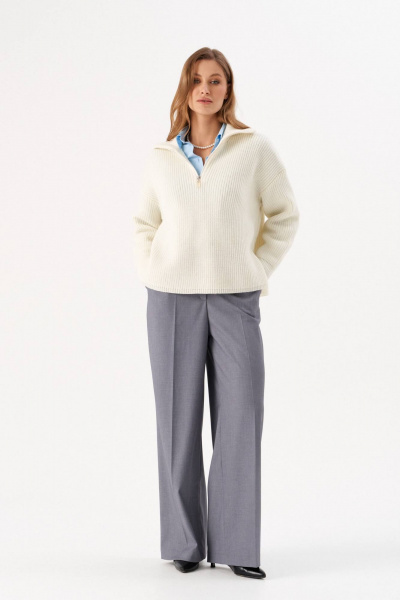 Джемпер Romgil РВ0270-ШЕ5 молочный - фото 4