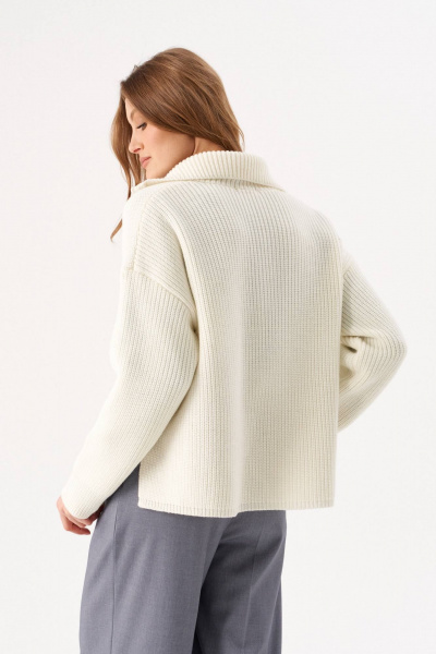 Джемпер Romgil РВ0270-ШЕ5 молочный - фото 2