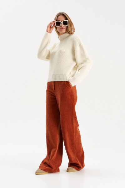 Джемпер Romgil РВ0295-ШЕ5 молочный - фото 9