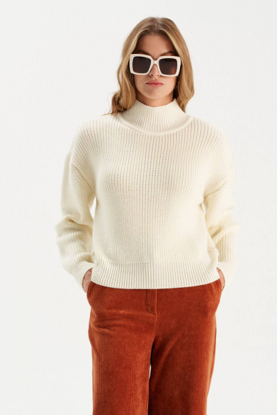 Джемпер Romgil РВ0295-ШЕ5 молочный - фото 8