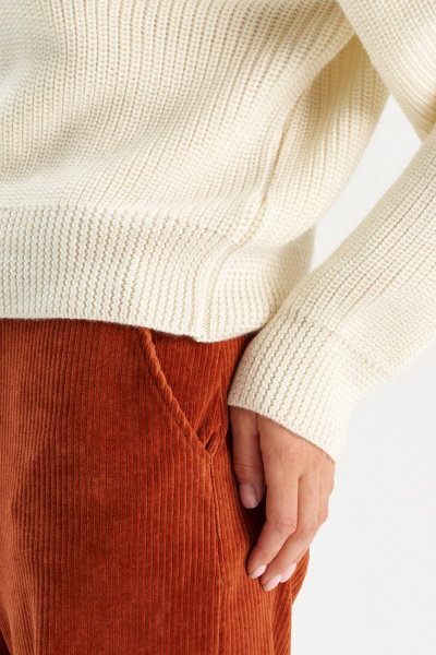 Джемпер Romgil РВ0295-ШЕ5 молочный - фото 3