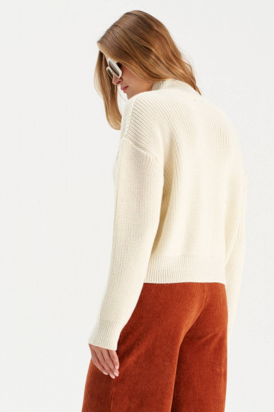 Джемпер Romgil РВ0295-ШЕ5 молочный - фото 2