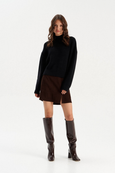 Джемпер Romgil РВ0295-ШЕ5 черный - фото 7