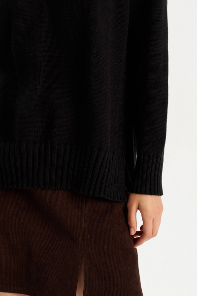 Джемпер Romgil РВ0298-ХЛ5 черный - фото 3