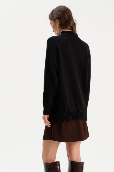 Джемпер Romgil РВ0298-ХЛ5 черный - фото 2