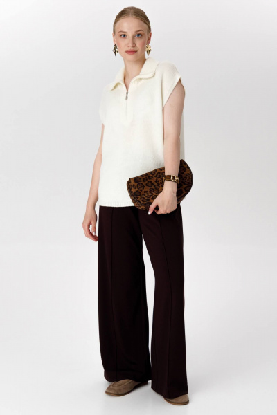 Жилет Romgil РВ0313-ШЕ5 молочный - фото 6