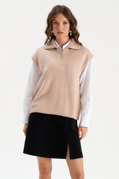 Жилет Romgil РВ0313-ШЕ5 светло-бежевый - фото 1