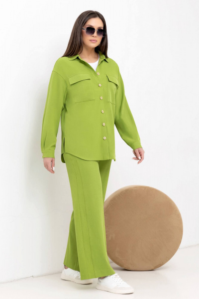 Брюки, жакет Gold Style 2715 салатовый - фото 9