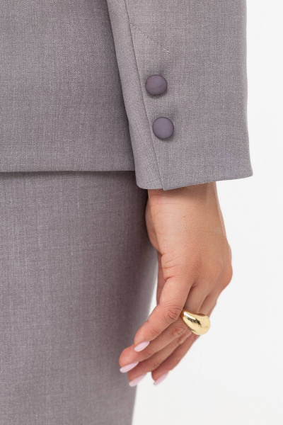 Брюки, жакет Gold Style 2738 серый - фото 9