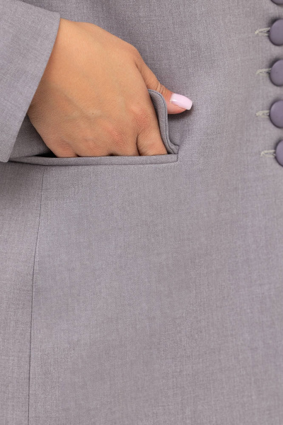 Брюки, жакет Gold Style 2738 серый - фото 8