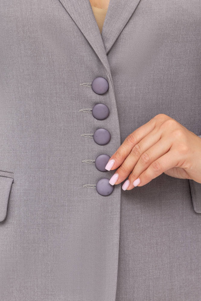 Брюки, жакет Gold Style 2738 серый - фото 7