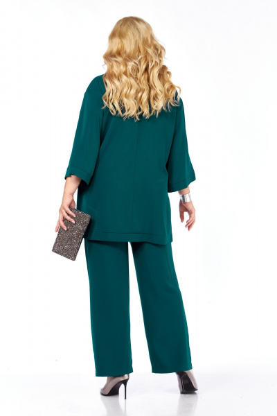 Брюки, туника Tensi 401 темная_бирюза - фото 7