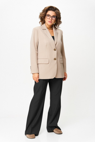 Жакет AVA fashion М-148 бежевый - фото 1