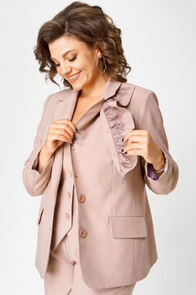 Брюки, жакет, жилет Angelina & Сompany 1255 - фото 6