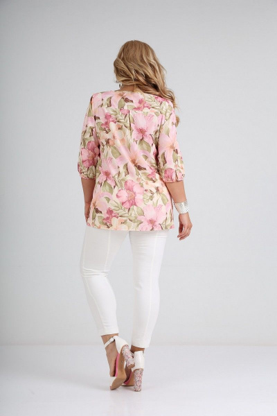 Блуза SOVITA M-607 лилии - фото 4