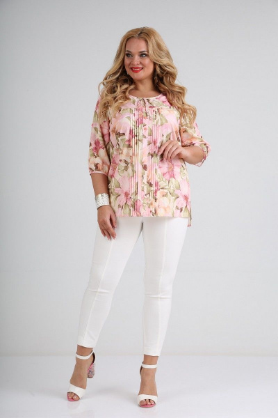 Блуза SOVITA M-607 лилии - фото 3