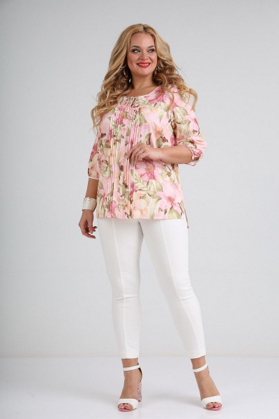 Блуза SOVITA M-607 лилии - фото 2