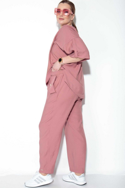 Блуза, брюки SOVA 11095 розовый - фото 7