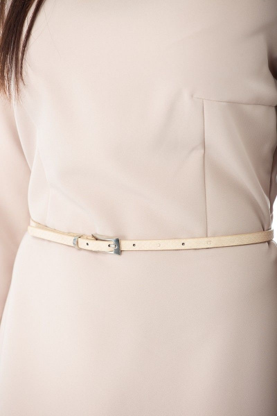 Платье Anelli 268 пудра - фото 3