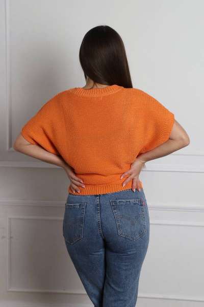 Джемпер Romgil 194АТЗ оранжевый - фото 5