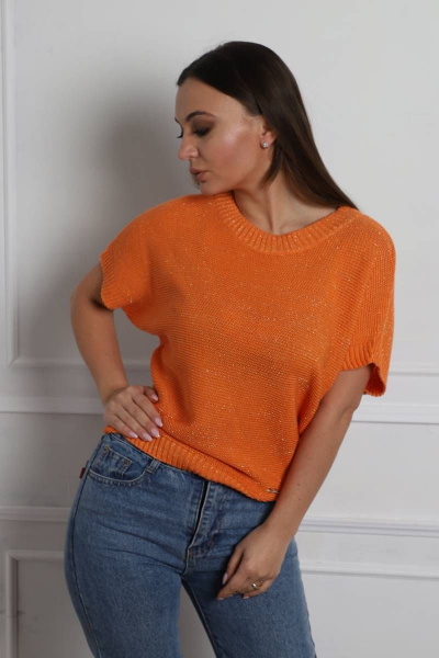 Джемпер Romgil 194АТЗ оранжевый - фото 2