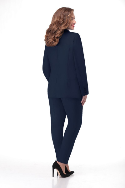 Брюки, жакет VOLNA 1157 темно-синий - фото 2