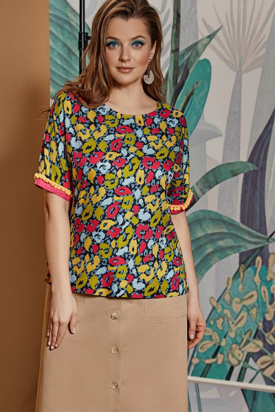 Блуза VIZANTI 2026 фуксия - фото 1