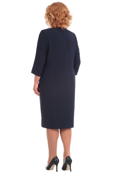 Платье Линия Л Б-1561 т.синий - фото 4