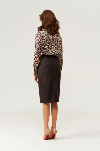 Блуза Панда 103043 бежевый - фото 3