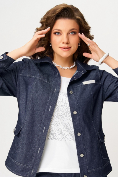 Брюки, бомбер Fita 3112 деним - фото 5