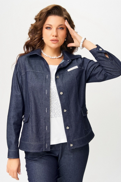 Брюки, бомбер Fita 3112 деним - фото 4