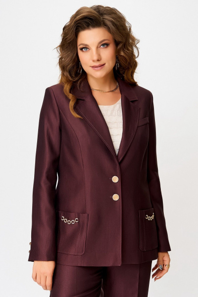 Брюки, жакет Fita 3142 бразилин - фото 5