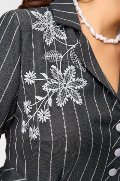 Платье Fita 5072 графит - фото 7