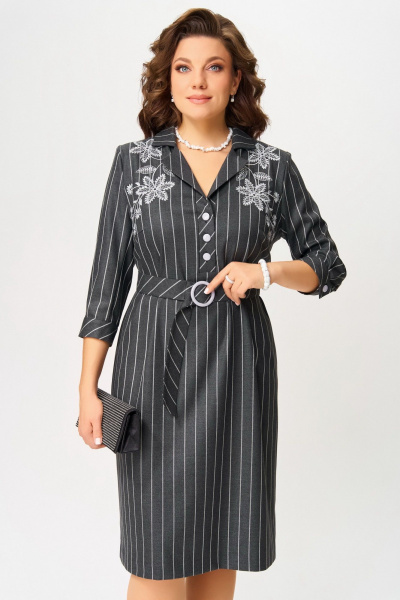 Платье Fita 5072 графит - фото 4