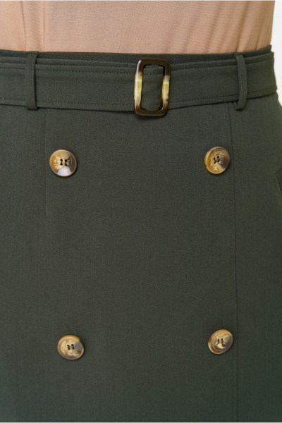 Юбка DaLi 5782 хаки - фото 3