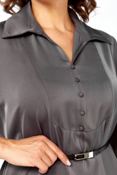 Платье Диомант 2106 графит - фото 7