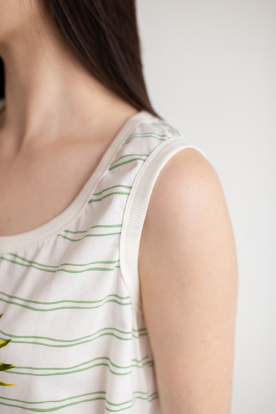 Майка, шорты Купалинка 36600G.158-164 полоска - фото 2