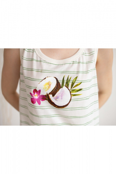 Майка, шорты Купалинка 36600G.158-164 полоска - фото 6