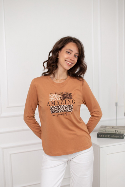 Джемпер Купалинка 668221.158-164 орех - фото 1