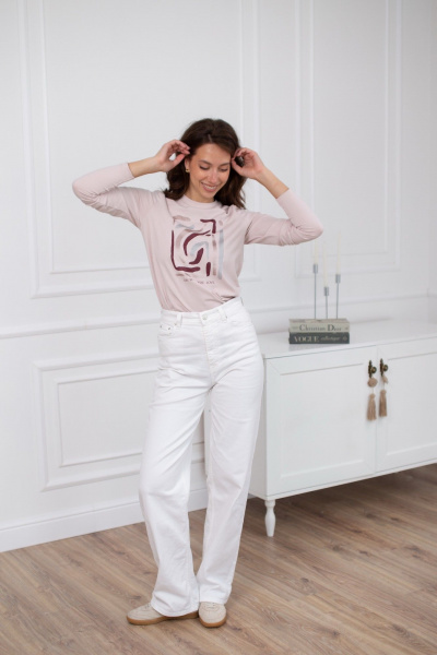 Джемпер Купалинка 668229.158-164 светло-лиловый - фото 2