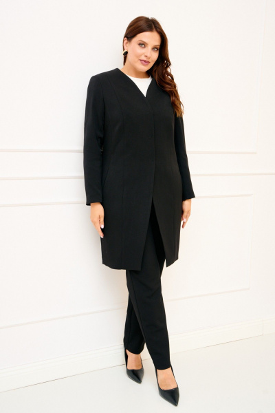 Брюки, жакет IVA 1832 черный - фото 2