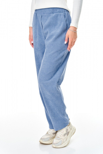 Брюки, рубашка T&N 7688 голубой_бархат - фото 8