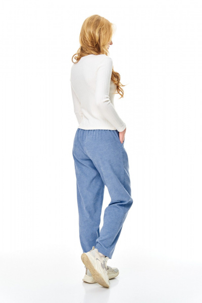 Брюки, рубашка T&N 7688 голубой_бархат - фото 7