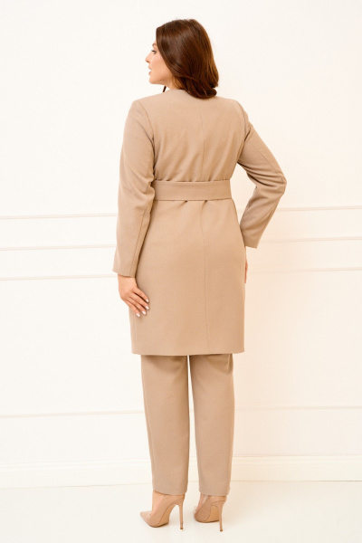 Брюки, жакет IVA 1832 бежевый - фото 12