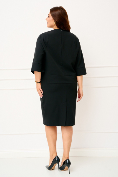 Блуза, юбка IVA 1828 черный - фото 10