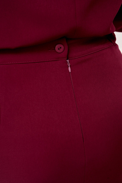 Блуза, юбка IVA 1828 винный - фото 8