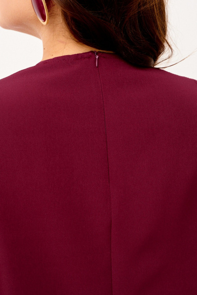 Блуза, юбка IVA 1828 винный - фото 5