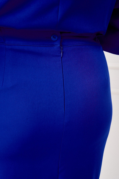 Блуза, юбка IVA 1828 васильковый - фото 6