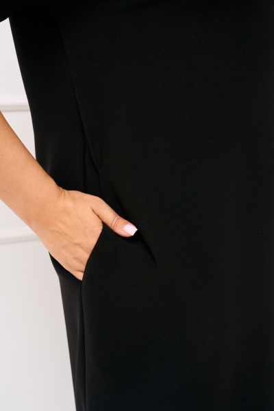 Платье IVA 1822 черный - фото 6