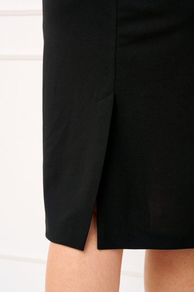 Платье IVA 1816 черный - фото 9